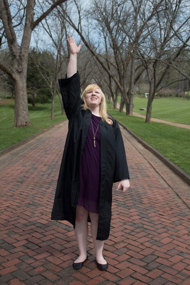 Some of my greatest victories: graduating with my BAchelor's