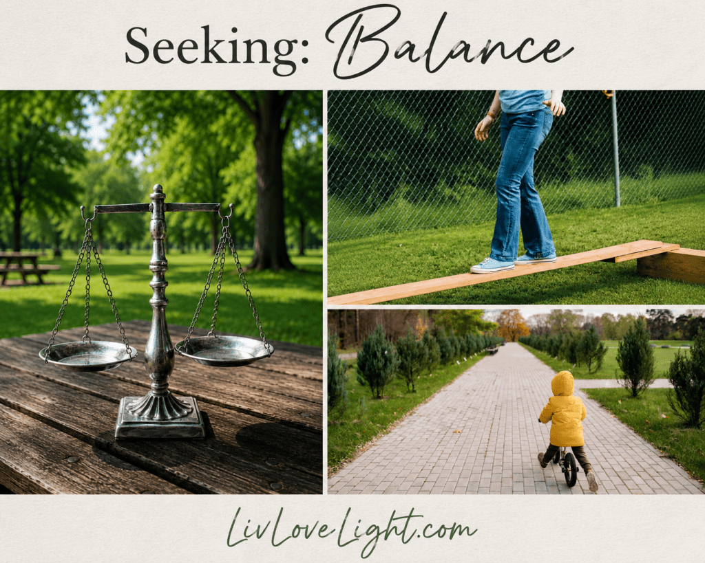 Seeking: Balance